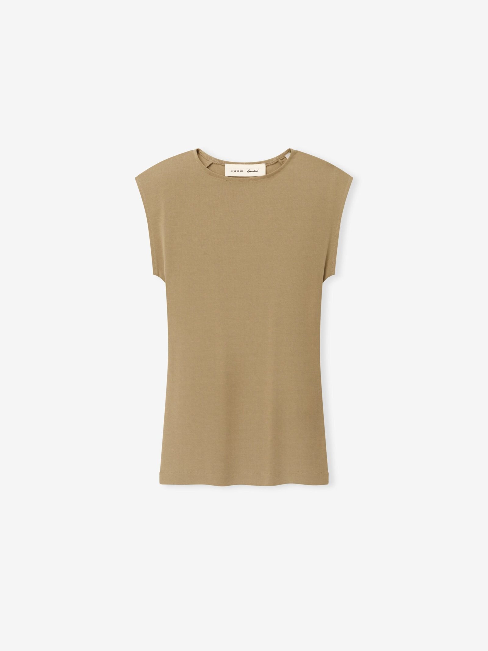 Womens Soft Rib Fitted Tank