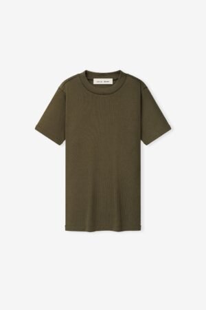 Womens Soft Rib Fitted T-Shirt